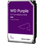 HDD Video Surveillance WD Purple 1TB CMR, 3.5'', 64MB, 5400 RPM, SATA, TBW: 180
