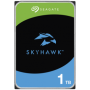 HDD Video Surveillance SEAGATE SkyHawk 1TB CMR, 3.5'', 256MB, SATA, TBW: 180