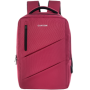 CANYON BPE-5, Laptop backpack for 15.6 inch, Product spec/size(mm): 400MM x300MM x 120MM(+60MM), Red, EXTERIOR materials:100% Po