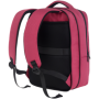 CANYON BPE-5, Laptop backpack for 15.6 inch, Product spec/size(mm): 400MM x300MM x 120MM(+60MM), Red, EXTERIOR materials:100% Po
