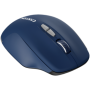 Canyon  2.4 GHz  Wireless mouse ,with 7 buttons, DPI 800/1200/1600, Battery: AAA*2pcs,Blue,72*117*41mm, 0.075kg