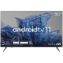 50', UHD, Android TV 11, Black, 3840x2160, 60 Hz, Sound by JVC, 2x12W, 70 kWh/1000h , BT5.1, HDMI ports 4, 24 months