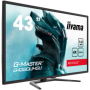 IIYAMA G4380UHSU-B1, 43" VA-panel, Pro-Gaming, G-Master Red Eagle, UHD 3840x2160@144Hz, 0,4ms (MPRT), 550cdm² HDR, FreeSync, Spe