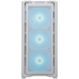COUGAR | MX600 White | PC Case | Mid Tower / Mesh Front Panel / 3 x 140mm + 1 x 120mm Fans / Transparent Left Panel