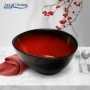 SET 4XBOL OVAL CERAM. 16CM,VULCANO