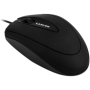 CANYON CM-1 wired optical Mouse with 3 buttons, DPI 1000, Black, cable length 1.15m, 100*51*29mm, 0.07kg