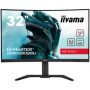 IIYAMA 32" ETE VA-panel Curved Gaming 1500R, G-Master Red Eagle, FreeSync, 2560x1440@144Hz, 350cd/m², 1x DisplayPort, 2xHDMI, 0,