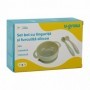 Set bol & lingurita silicon,olive,U-Grow