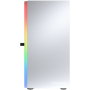 COUGAR | Purity RGB White | PC Case | Mini Tower / TG Front Panel with ARGB strip / 1 x ARGB Fan / 3mm TG Left Panel