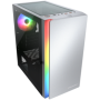 COUGAR | Purity RGB White | PC Case | Mini Tower / TG Front Panel with ARGB strip / 1 x ARGB Fan / 3mm TG Left Panel