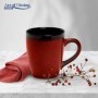 SET 6XCANA CERAM. 350ML,VULCANO