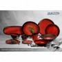 SET 6XCANA CERAM. 350ML,VULCANO