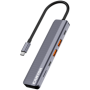 CANYON hub DS-17 6in1 4k USB-C Grey