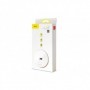 Hub extern Baseus Airjoy10 cm, alb