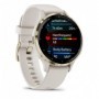 Ceas Garmin Venu 3S, Ivory/ Soft Gold