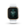 Garmin Venu SQ2 - Cream Gold Bezel