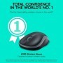 Mouse Logitech M185 WS 1000 DPI, gri