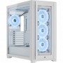 CR CASE iCUE 5000X RGB QL ED MID TOWER W