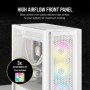 CR iCUE 5000D RGB AIRFLOW MID TOWER WH