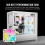 CR iCUE 5000D RGB AIRFLOW MID TOWER WH