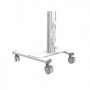 Stand podea mobil NM MUp 37-75" 70kg alb
