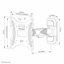 NM Screen TV Wall Mount FullMot 32"-55"