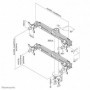 NM Screen TV Desk Clamp FullM x4 19"-30"