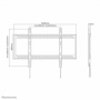 NM Screen TV Wall Mount Fix LFD 60"-100"