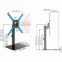 TV MOUNT PLAT/CURBAT BARKAN 29"-56"