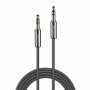 Lindy Cablu Audio 3.5mm, 2m, Cromo Line