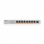 SWITCH ZYXEL XMG105H 8 PORT POE  1 SPF+