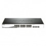 DLINK SW 24P-GB 4CMB 12P-POE SMART RM