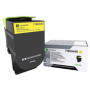 LEXMARK 71B0H40 YELLOW TONER CARTRIDGE