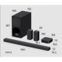 Soundbar SONY HT-S40R, 5.1, 600W